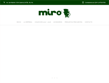 Tablet Screenshot of mirosmokings.com